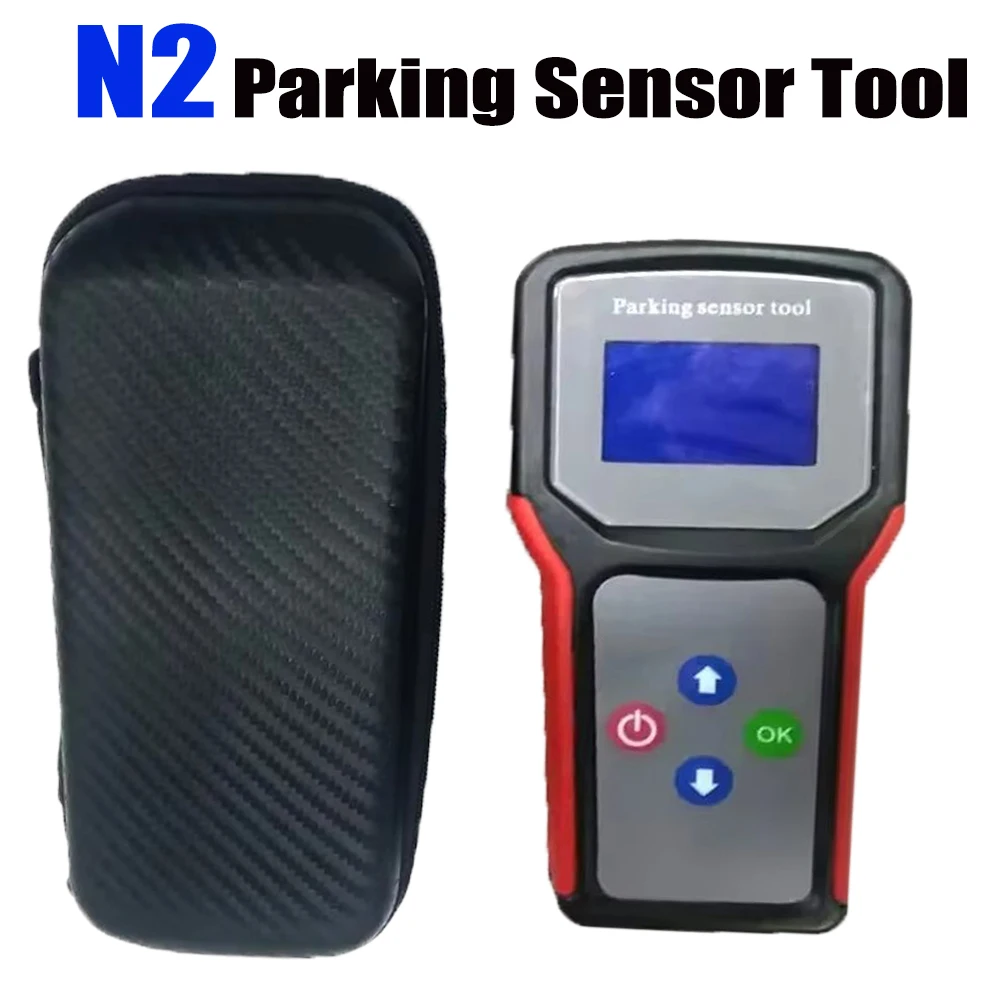 

N2 Parking Sensor Programming Tool with LCD Display Universal Ultrasonic Sensor Diagnostic Tester for Truck RV Berth Alignme