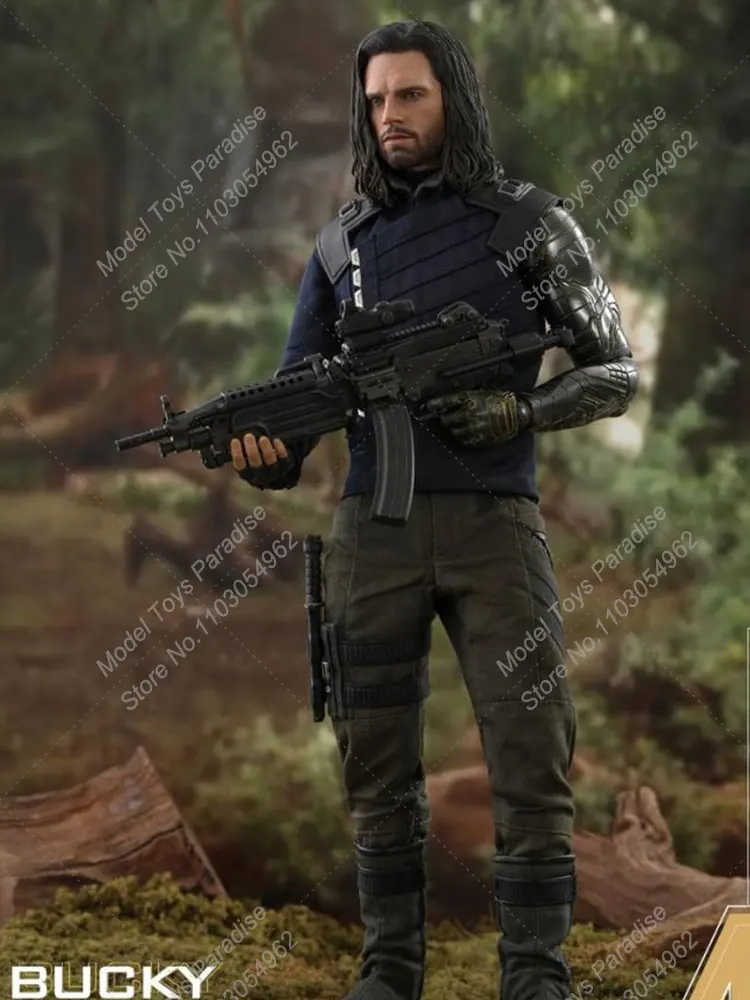 HOTTOYS HT MMS509 1/6 جندي شتوي قابل للجمع 3.0 المنتقمون: إنفينيتي وور مكافحة البطل مجموعة كاملة 12 بوصة عمل نموذج لجسم الهدايا