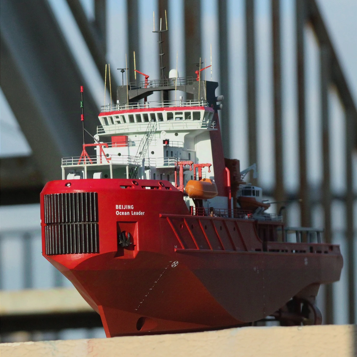 1/150 RC قارب 52 سنتيمتر بكين المحيط زعيم التحكم عن بعد السفن وضعت بدقة RC Schiffe نموذج RTR سفينة لعبة