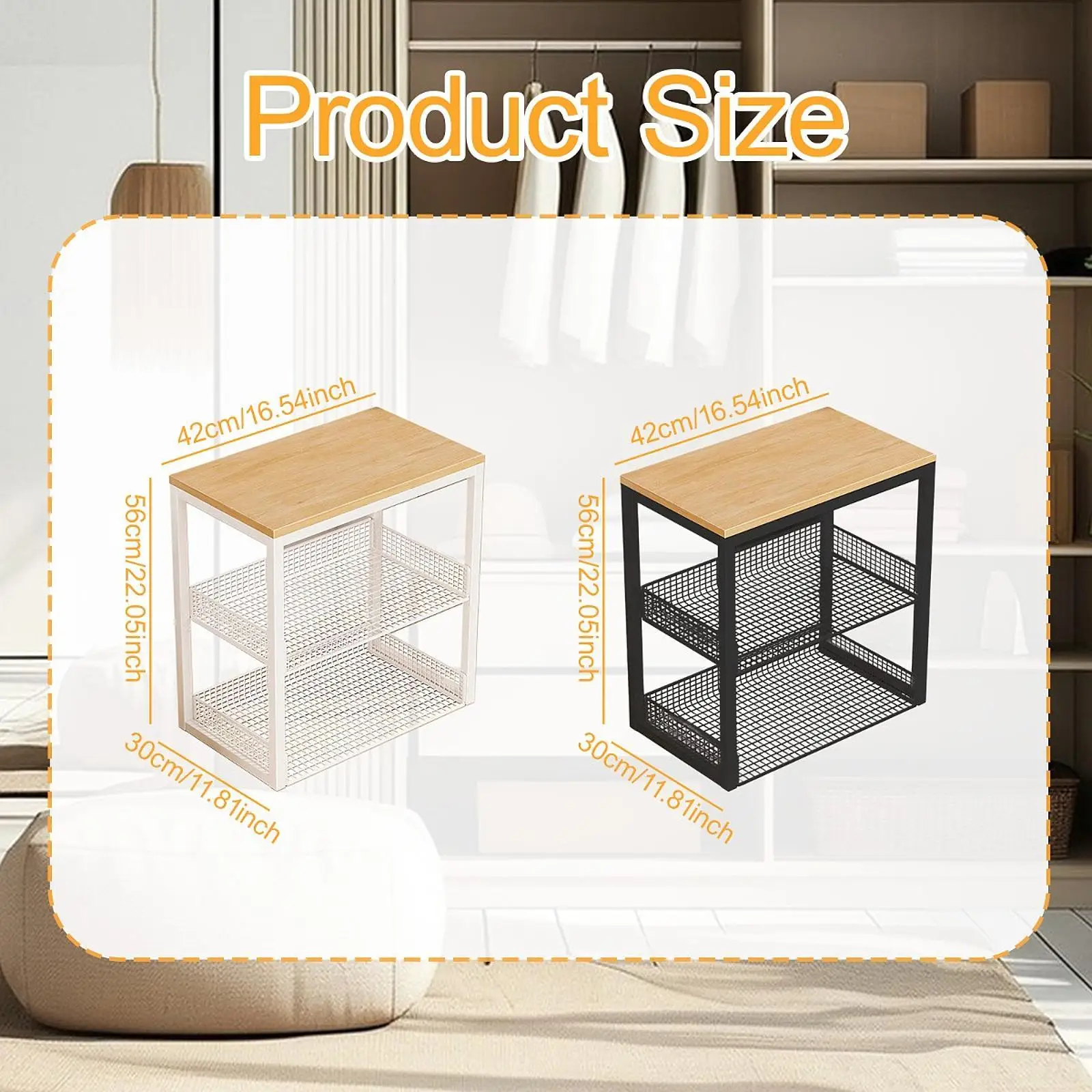 Portable Washer Stand Rice Cooker Air Fryer Rack for Office Balcony Bathroom