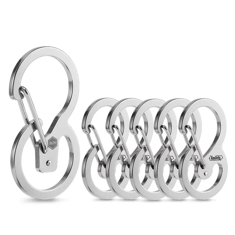 Keyunity KS04 Stainless Steel Carabiner Clip