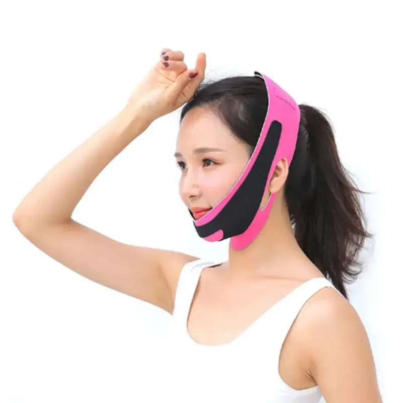 Sleeping Face-Lift Reduce Double Chin Bandage Skin CareFace V-Shaped Lift Up Belt Thin Neck Mask