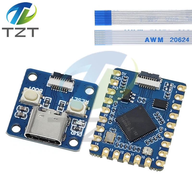 Imagem -04 - Desenvolvimento Módulo Board Usb tipo c Interface 264kb Flash Sram 2mb para Arduino Rp2040 Zero Raspberry pi Pico Rp2040 Tzt-rp2040-tiny