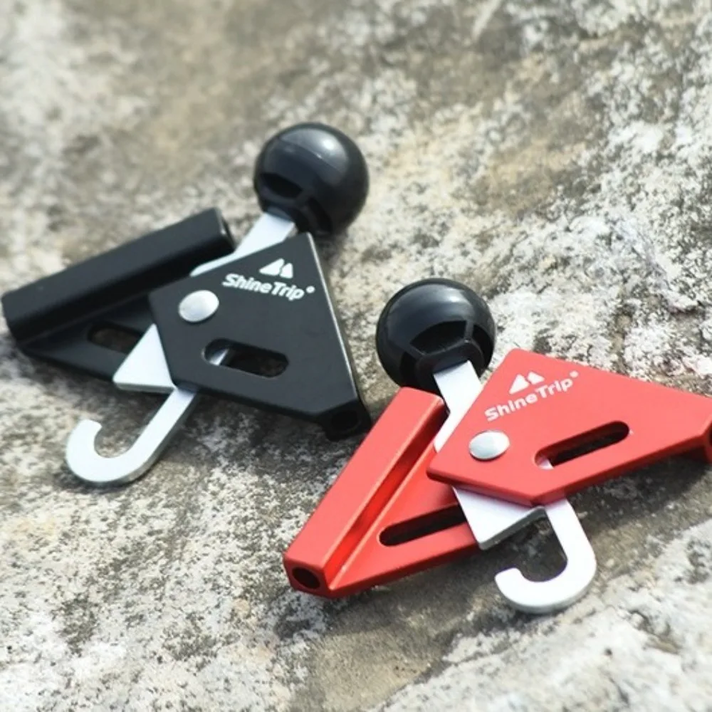 Adjustable Angle Tent Pole Connector Non-Slip Aluminum Alloy Pyramid Tent Circle Thimbles Tent Accessories Anti-Puncture view 5