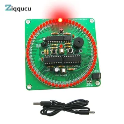 60 Second Countdown Timer DIY Kit Red/Yellow Smart Timing Alarm Electronic Parts and Components Eletronicos Electronic DIY