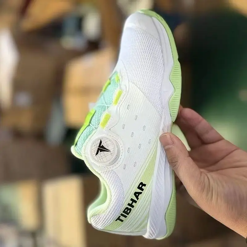 

Professional Badminton Sneakers for Men and Women Quick Lacing Indoor Court Shoes Mens Comfortable Table Tennis Shoe Unisex
