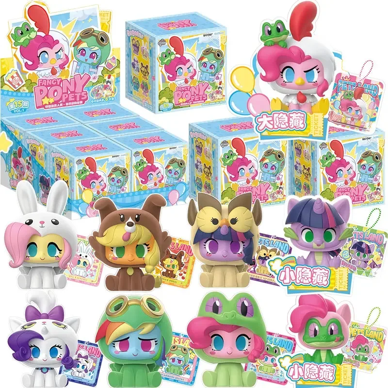 Oferta Imperdível: KAYOU My Little Pony Kadder Mini Figura V2 Caixa Surpresa Aventura Pônei Viagem Caixa Brinquedo Ornamento de Mesa Presente de Aniversário