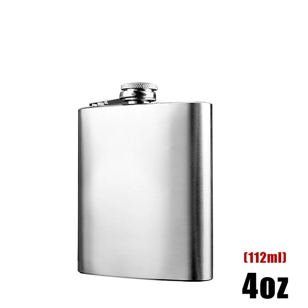 Travel Flagon Hip Flask Travel Party Stainless Steel Vodka Whisky Pot Liquor Bottle For Carrying Whisky Hip Liquor Flask