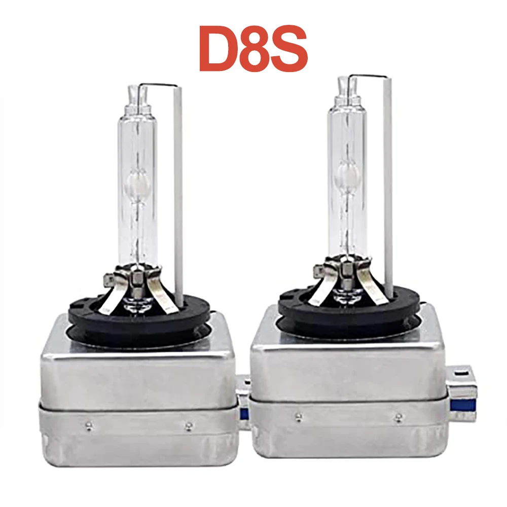 LSlight 2Pcs Headlamp D8S Xenon Lamp Car 12V 35W 6000K HID Headlight Bulbs Fit For VW Volkswagen Caddy Year 2016 2017 2018 2019