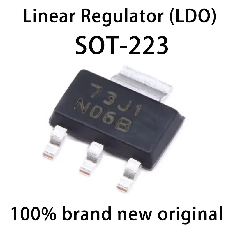 10Pcs LM1117IMPX-3.3/NOPB LM317AEMPX/NOPB LM1117MPX-3.3/NOPB SOT-223 Linear regulator (LDO) 100% brand new original IC chip