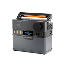 ALLPOWERS-Estação de energia senoidal pura, gerador portátil para geladeira carro, TV, Drone, laptops, 110V, 220V, AC 300W, 288Wh