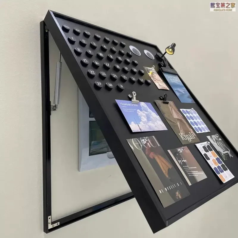 Magnetic Blackboard Meter Box Cover Non Punching Decorative Wall Art New Display Board for Weak Electric Box Ugly Artifact