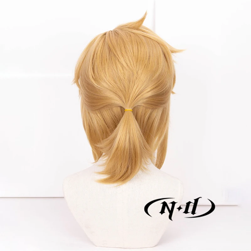 ND Link شعر مستعار كوسبلاي لعبة كوس شعر مستعار كوسبلاي للعبة كوميك كون كوزر زي موضوع حفلة صناعية مقاومة للحرارة