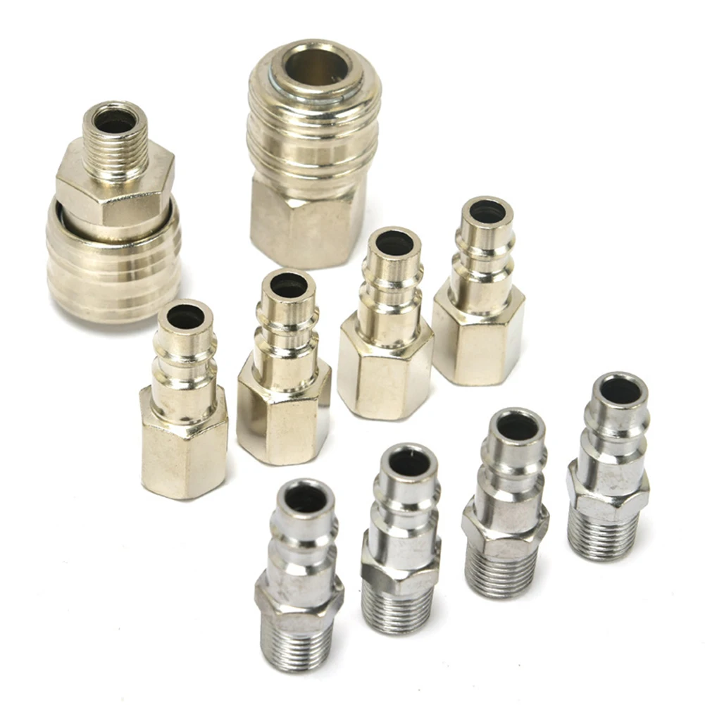 Air Hose Connector Air Compressor Connectors Easy Slide Back Collar Heightened Productivity Compressor 45mm 1.77 In