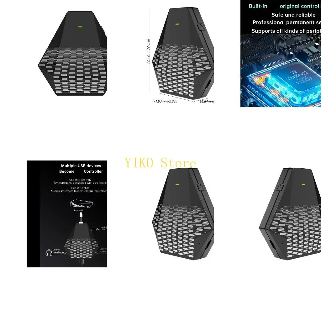 

K32C Конвертер мобильных игр Конвертер клавиатуры и мыши для игрового автомата Bluetooth-совместимый адаптер