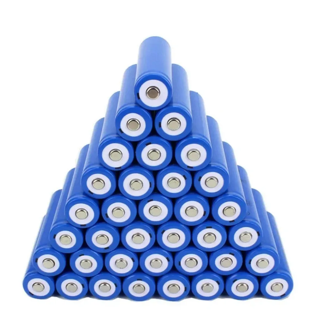 10-100PCS 18650 3.7V 2000mAh With Pointed No PCB Li-ion Rechargeable Battary For Solar Light Flashlight Speaker Door Lock Toy