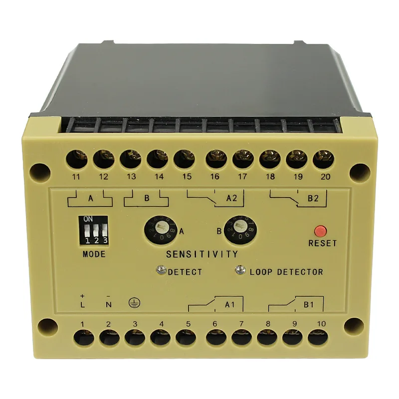 Dual Ground Sensor Vehicle Detector Industrial Ground Sensor Coil Controller with Direction Recognition Vehicle Detector