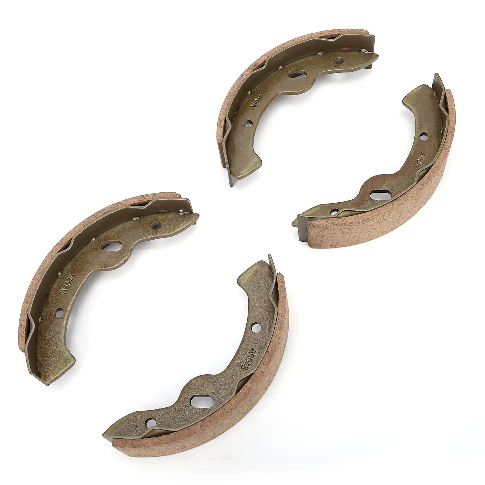 

4pcs Golf Cart Brake Shoes Pads 70794G01 70795G01 Brake Shoes Replacement for EZGO TXT RXV/Workhorse/Melex/Motrec/Cushman