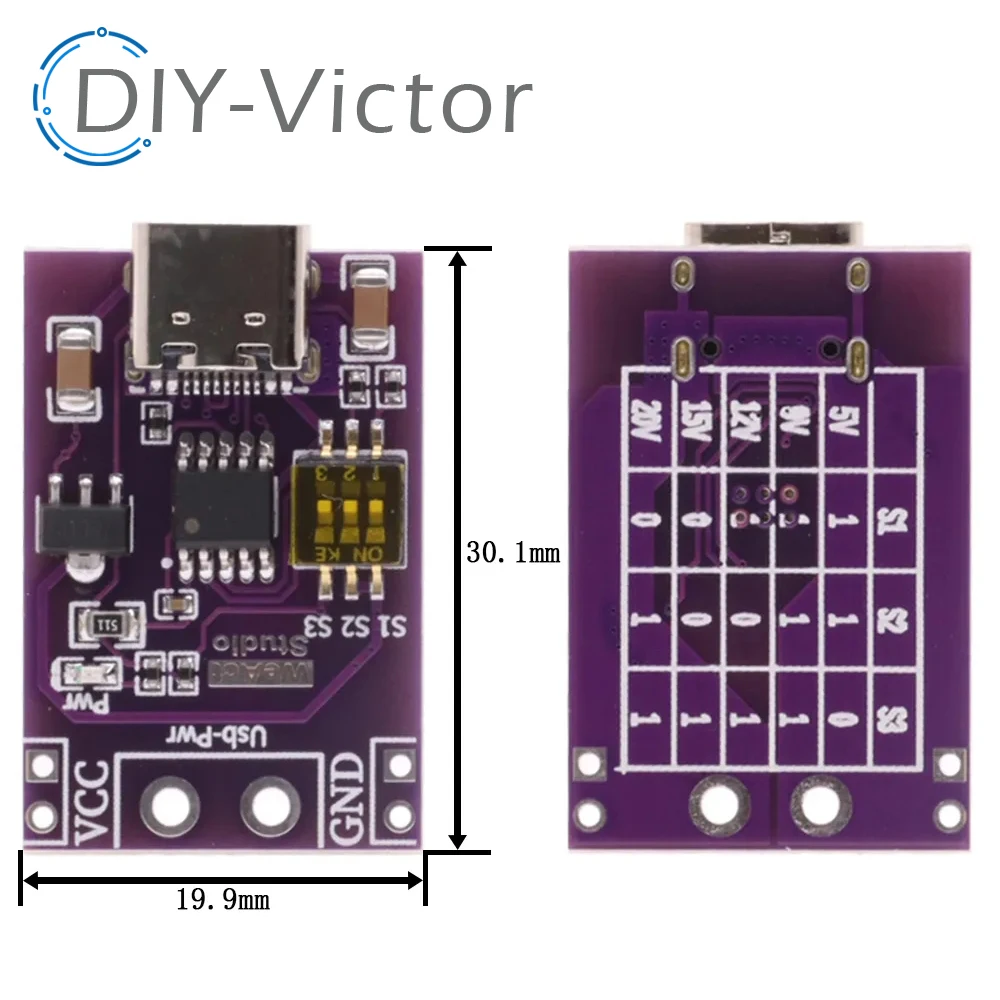 Type-C Qc Afc PD2.0…