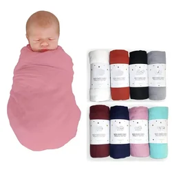 Baby Swaddle Bamboo Cotton Blanket Wrap Gauze Feeding Scraf Burp Cloths Bath Towel Baby Swaddle Small Size Solid Color BabyStuff