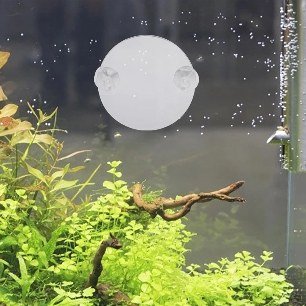 

5pcs Training Decorative Suction Cups Fish Decor Betta Sucker Fish Tank Mirror Aquarium Mirror Betta Tank Decorations