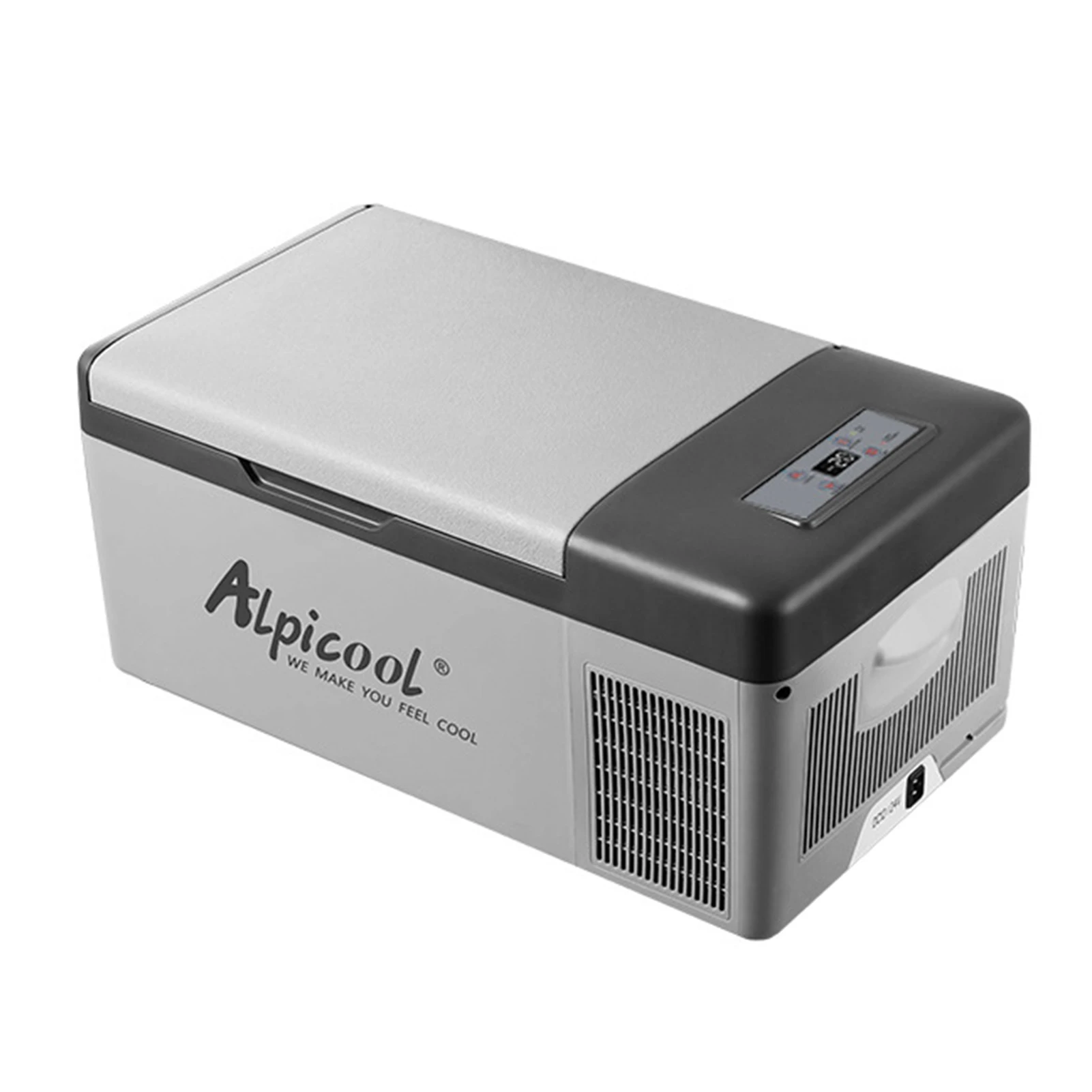 Alpicool 15L K25 Car Refrigerator Fridge Small Freezer 12V Compressor Portable Cooler 220V For Vehicle Truck Car Refrigerator