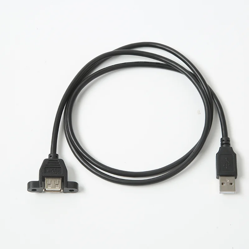 RJ45 network extension cable with ear screw holes to secure the RJ45 connector 5 Type 5 male pair bus pair cable