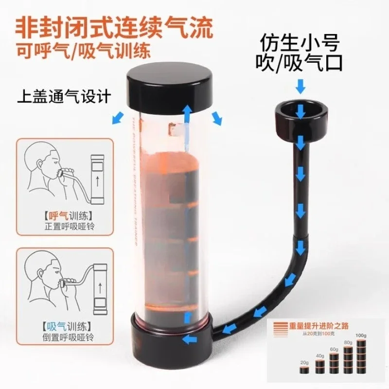 Abdominal Breathing Dumbbell Trainer Pulmonary Function Abdominal Pelvic Floor Core Exercise Yoga Exercise