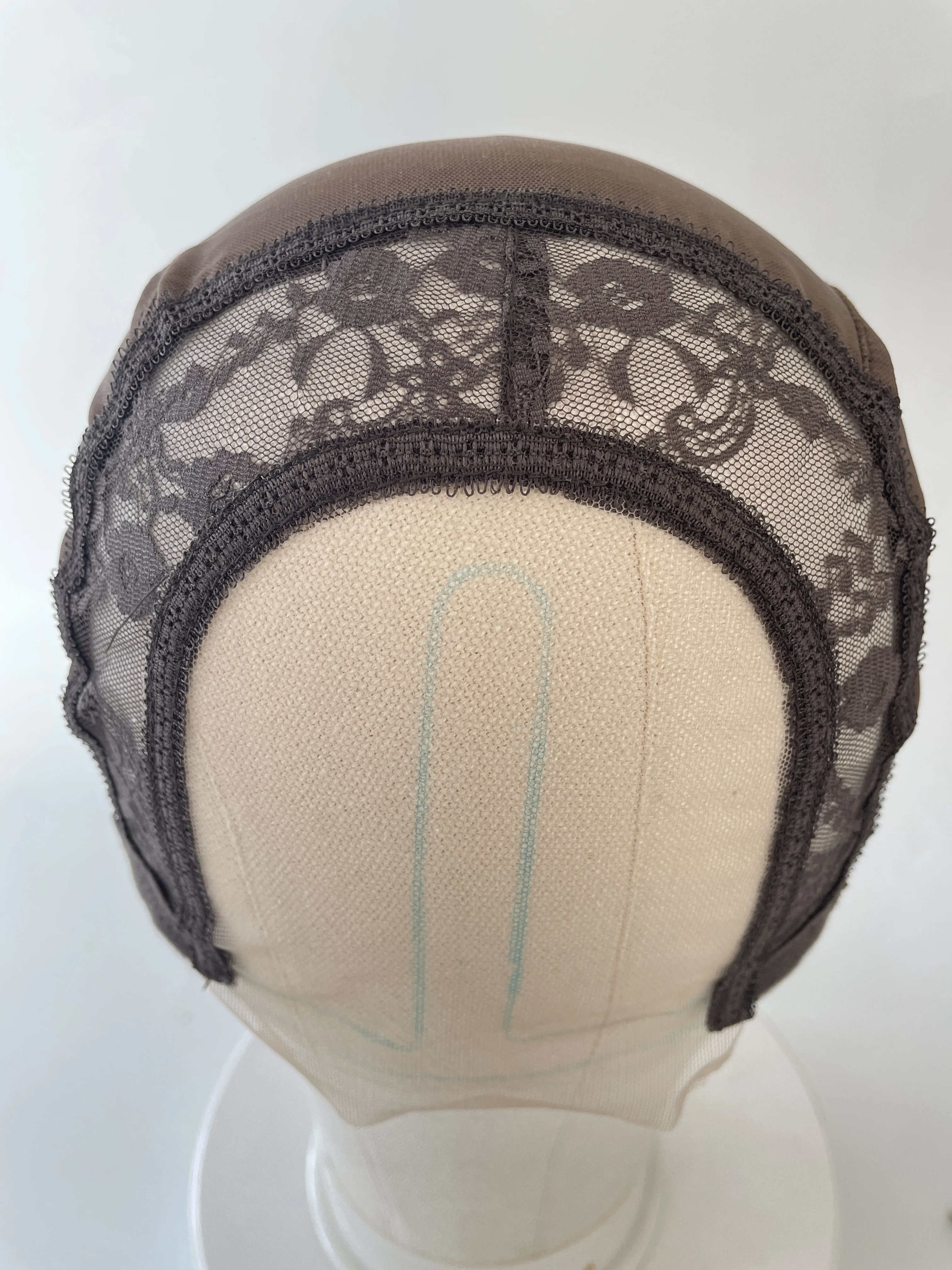 Vesta Hair-Transparent Lace Frontal Cap para fazer perucas, Hairbuckle ajustável, 4x4