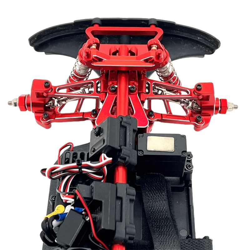 Kit de repuesto de cubierta inferior de caja de cambios delantera A49U para modelos de coches MJX 1/14 RC 14211/14301/14302 14303, accesorio mejorado