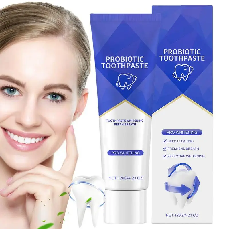 

Breath Freshening Toothpaste SP-4 Probiotic Toothpaste Whitening Tooth Remove Plaque Stains Teeth Whitener Toothpaste Oral Care