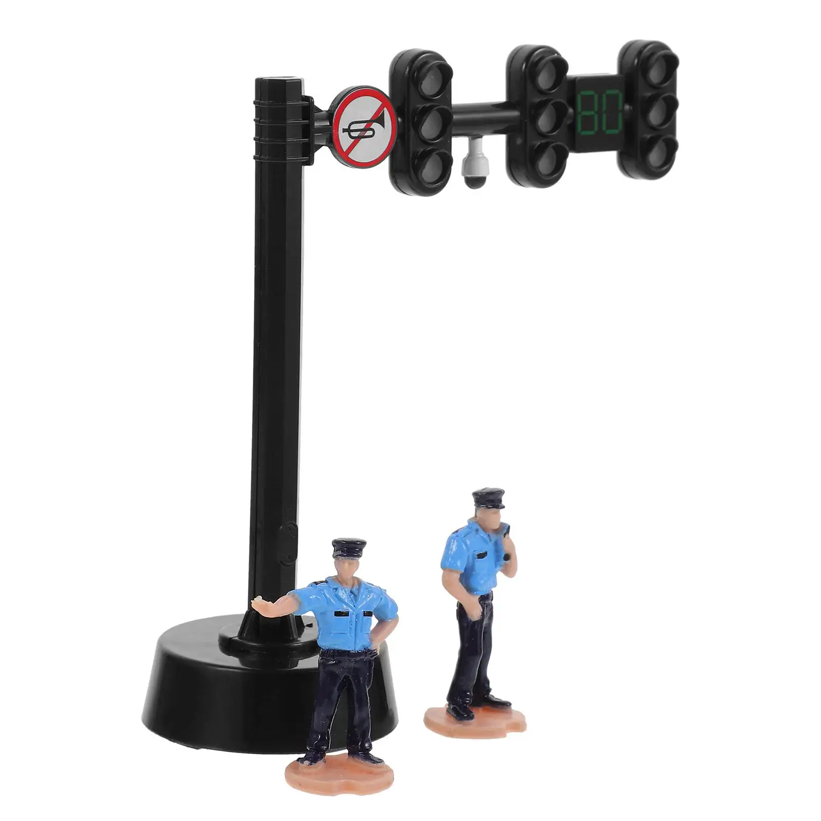 

Traffic Light Toy Mini Plastic Lamp Soft Kids Educational Road Safety Game Tool Non Remote Control Vehicle Play