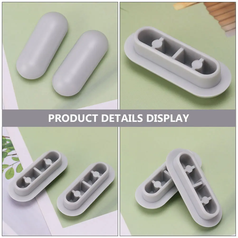 

6Pcs Toilet Seat Cushioning Pad Bumper Gasket for Universal Fit Sturdy Buffering Anti-Slip Stability Bidet Compatibility