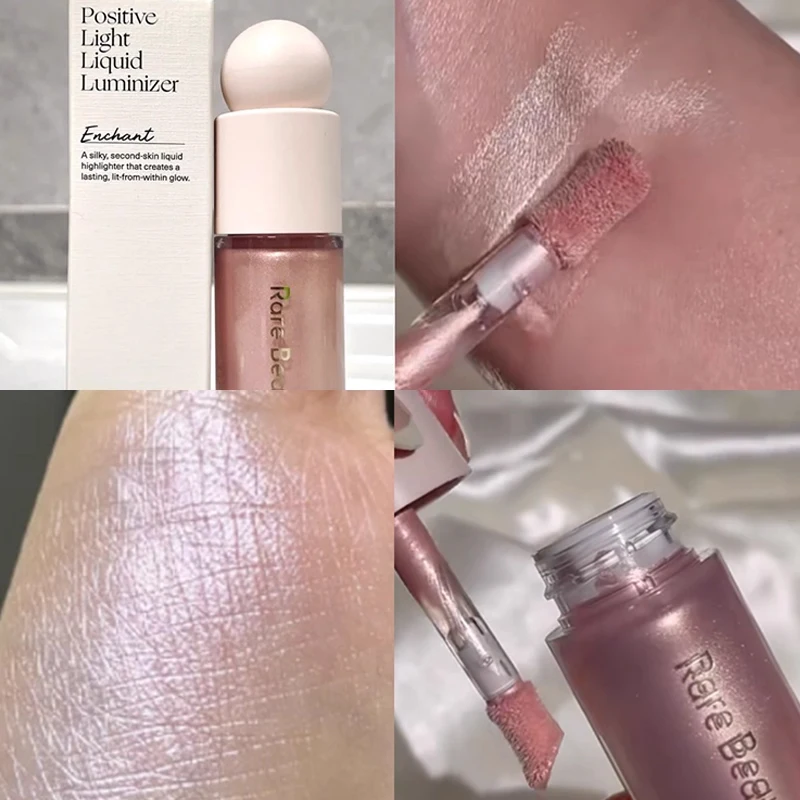 وضع مسحوق المدمج الفرح أحمر الشفاه السائل أحمر الخدود كونتور عصا تعديل شكل الوجه مقاوم للماء الرطوبة الوجه سطع تسليط الضوء #6