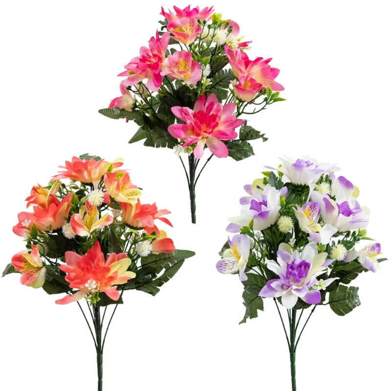 

1 букет из 9 больших искусственных пионов, шелковые имитации цветов для декора дома, сада, стола, свадьбы