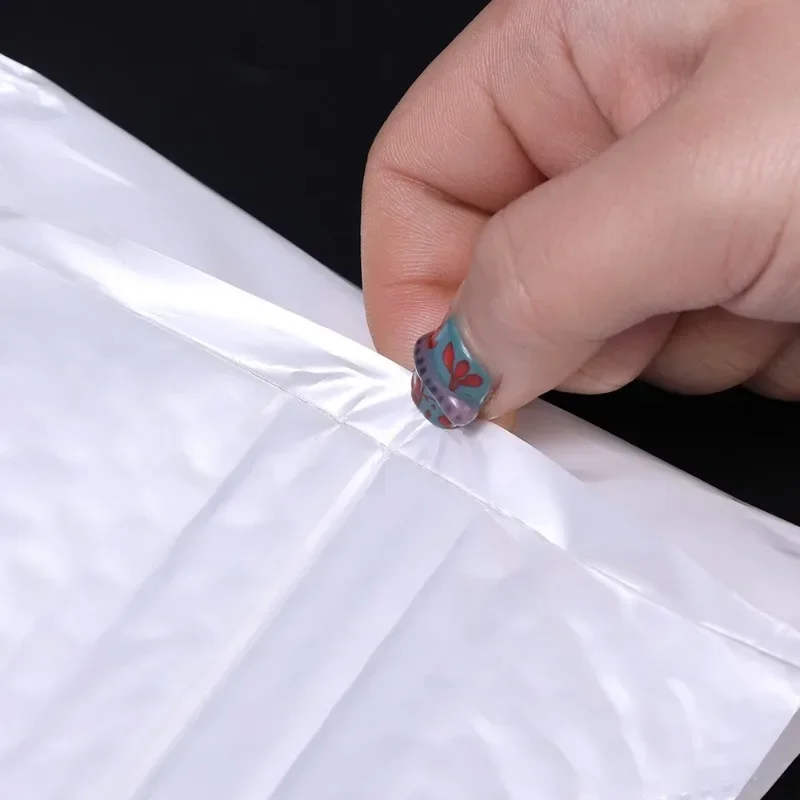 50-10Pcs White Bubble Envelopes Self Seal Mailing Bags Padded Envelopes for Magazine Lined Mailer Shipping Waterproof Bags