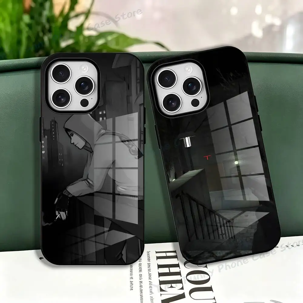 

Game C-Cry of Fear Matte Magnetic For Case For iPhone 17,16,15,14,13,12,11 Pro Plus Mini Max Frosted Cover