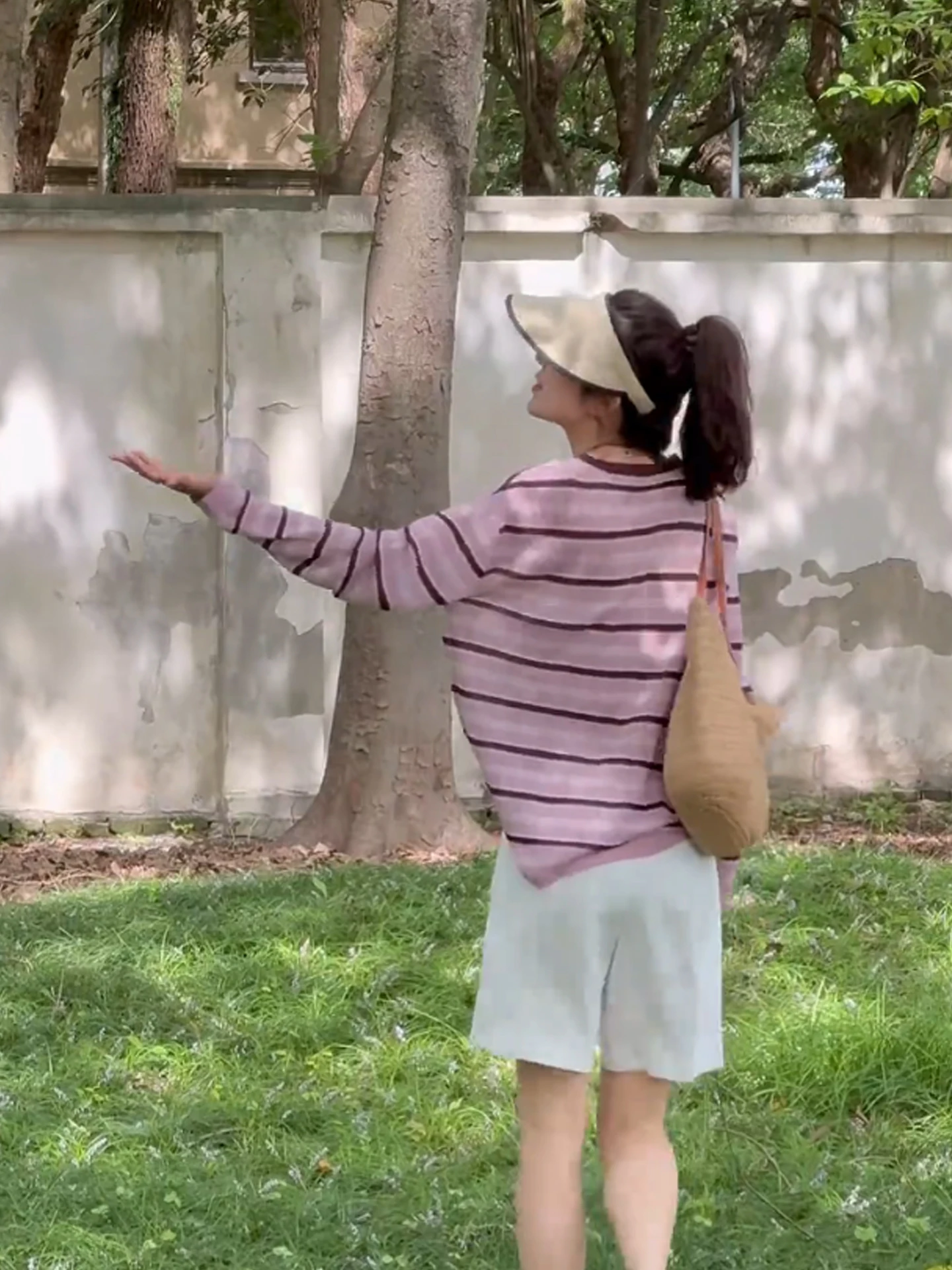 Casual round Ne Striped Color Blo Long Sve Knitted Sweater Commute Sle Loose Fit Women's Faion Summer Top