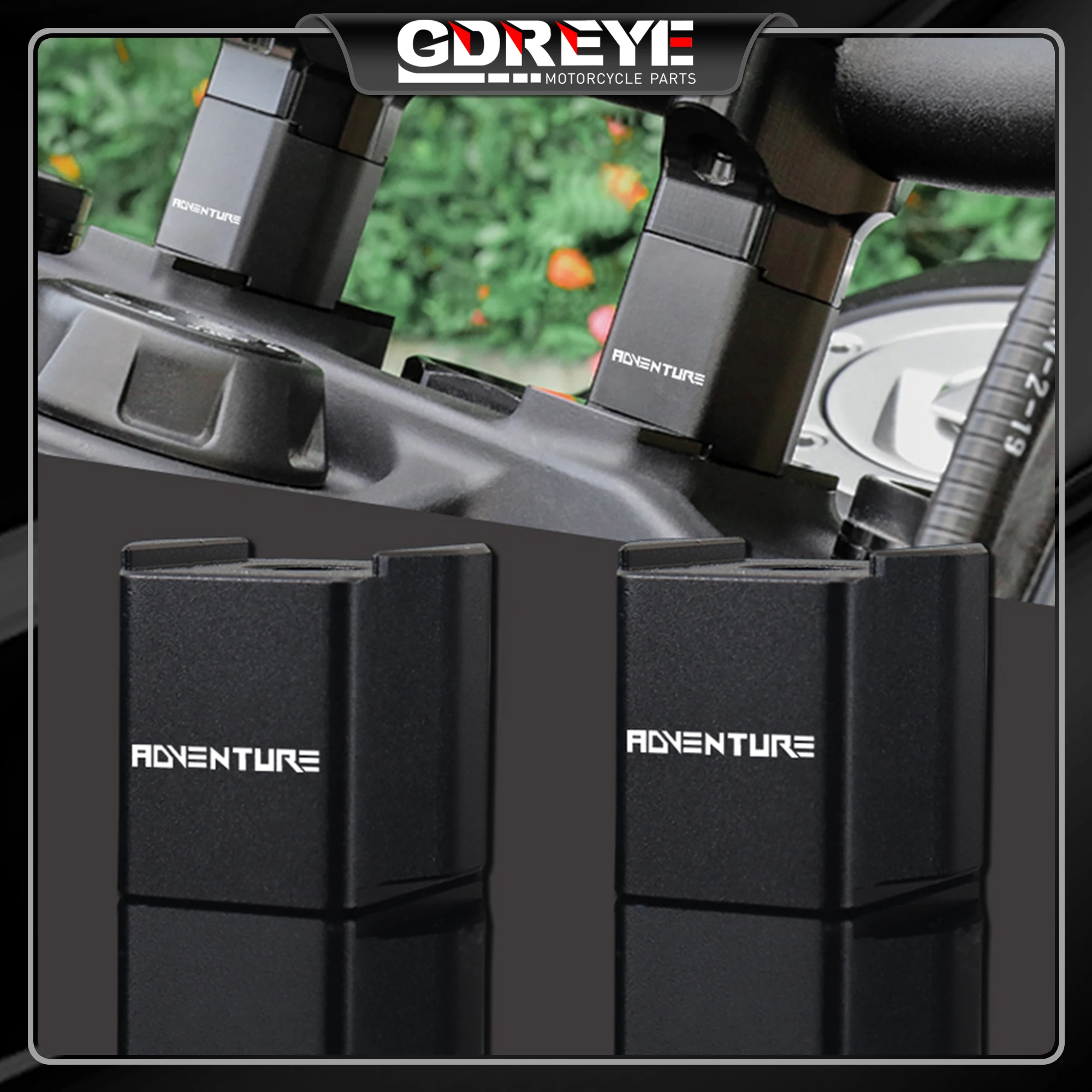 

For KTM 390 790 890 1090 1190 ADVENTURE ADV 790 Adventure R 1290 Super Duke GT Motorcycle Handlebar Riser Bar Mount Handle Clamp