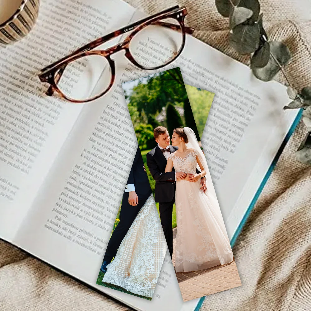 32pcs Custom Bookmarks Set, Personalized Image Design, Wedding & Home Decor, Christmas Gift, Affordable Luxury, Ideal