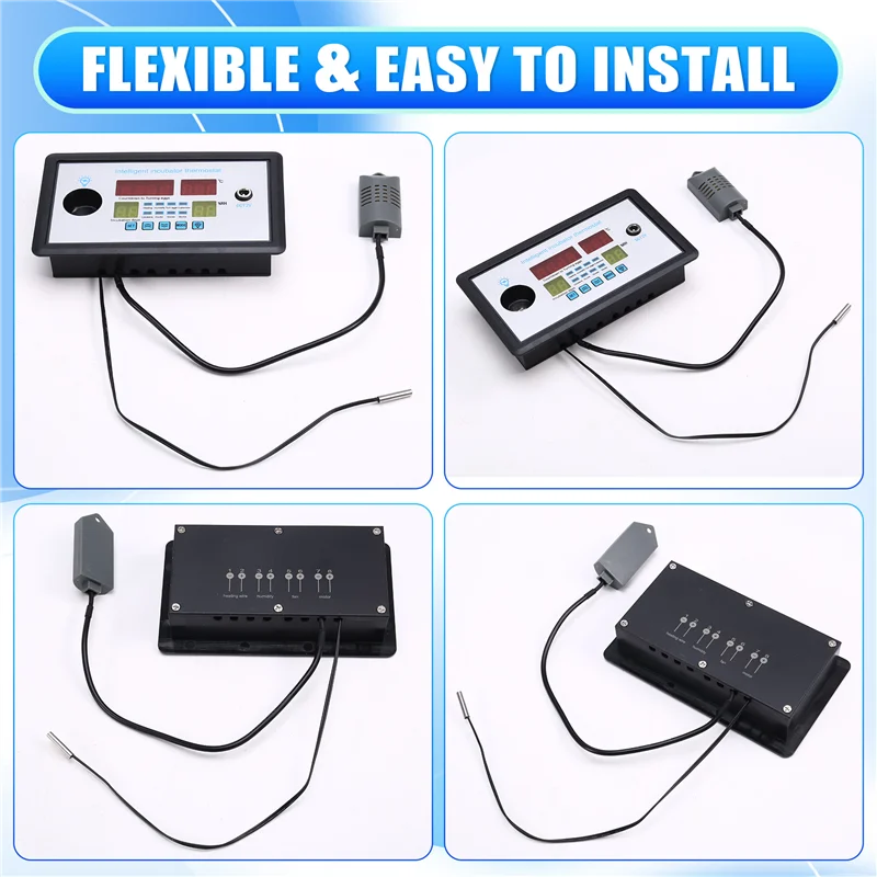 A42Z-W9002 Automatic Egg Turning Intelligent Incubation Thermostat DC12V Home Waterbed Incubator Incubator