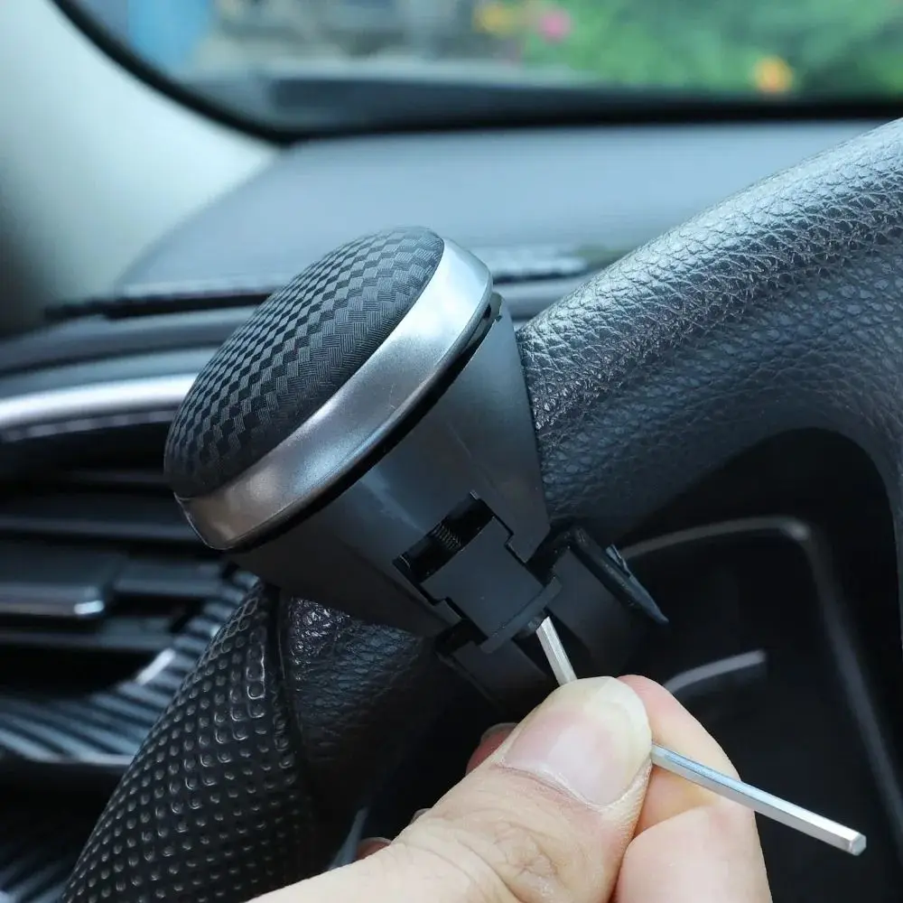 

Universal Fit Steering Wheel Knob Ergonomic Design High-Quality Bearing Power Steering Aid Stable Grip Wear-Resistant