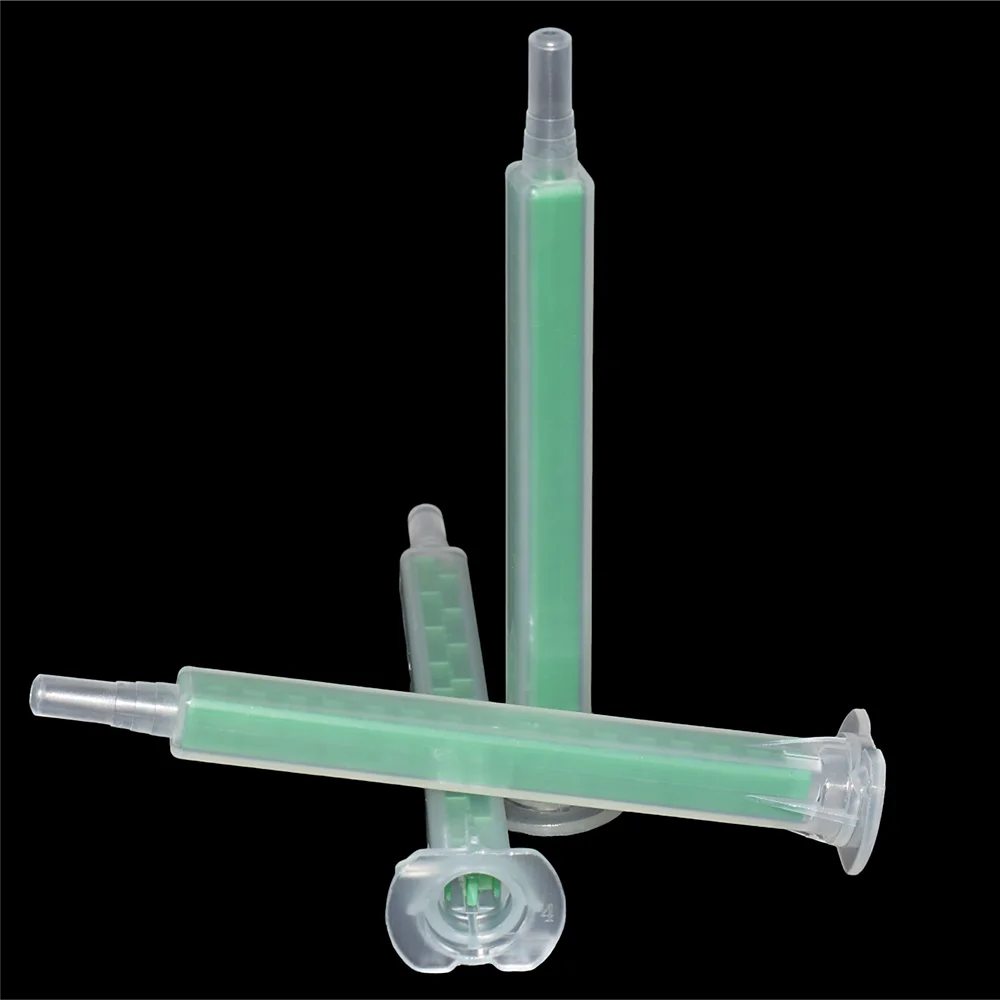 

250pcs Static Mixer Plastic Mixing Tube Epoxy Resin Glues Mixing Nozzles for 50ml AB Glue 1:1 Two Component Adhesives Cartridges