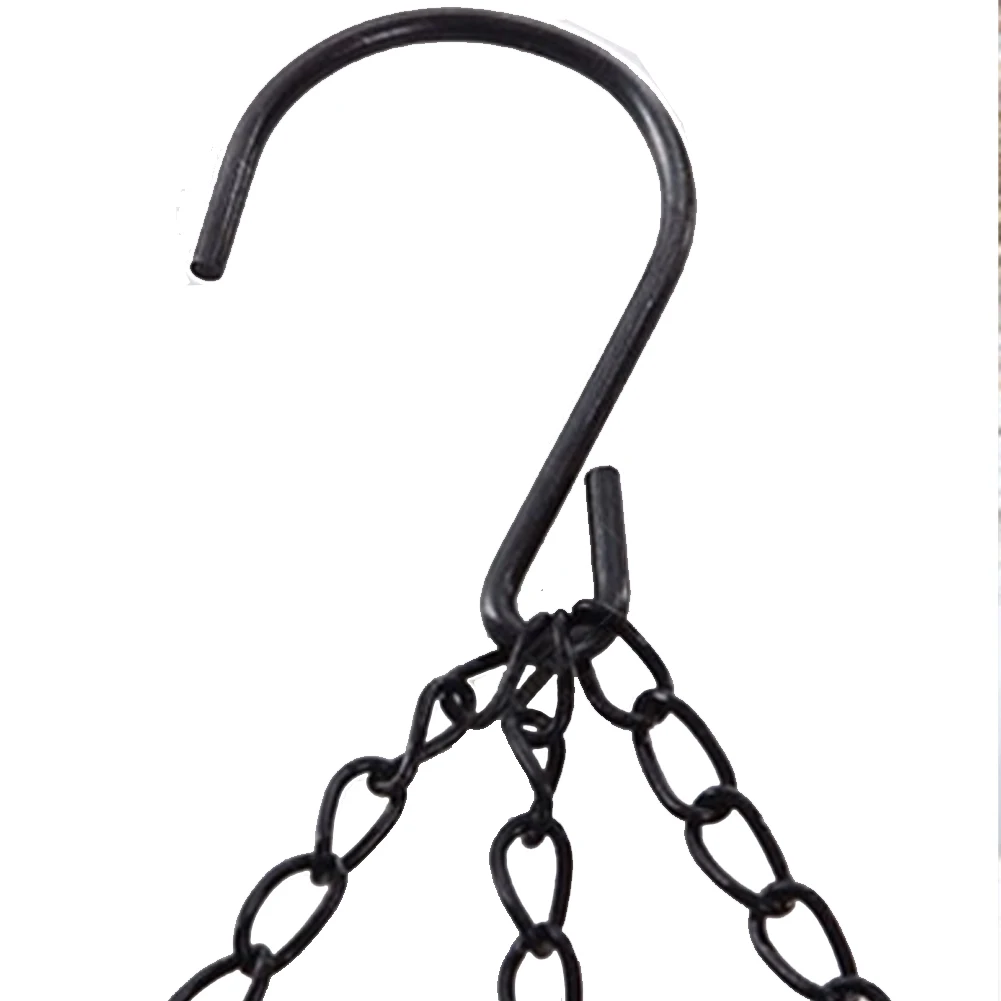 Flowerpot Hanging Chain Plant Chains Replacement Basket Chain with Hook and Clips for Feeders Lanterns and Ornaments