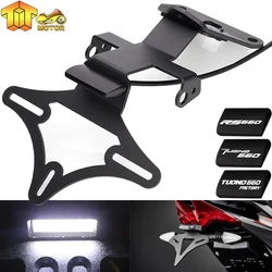 Support de plaque d'immatriculation arrière de moto, accessoires d'élimination des ailes, pour Aprilia RS660 RS 660 Tuono 660 Factory 2021 2022 +