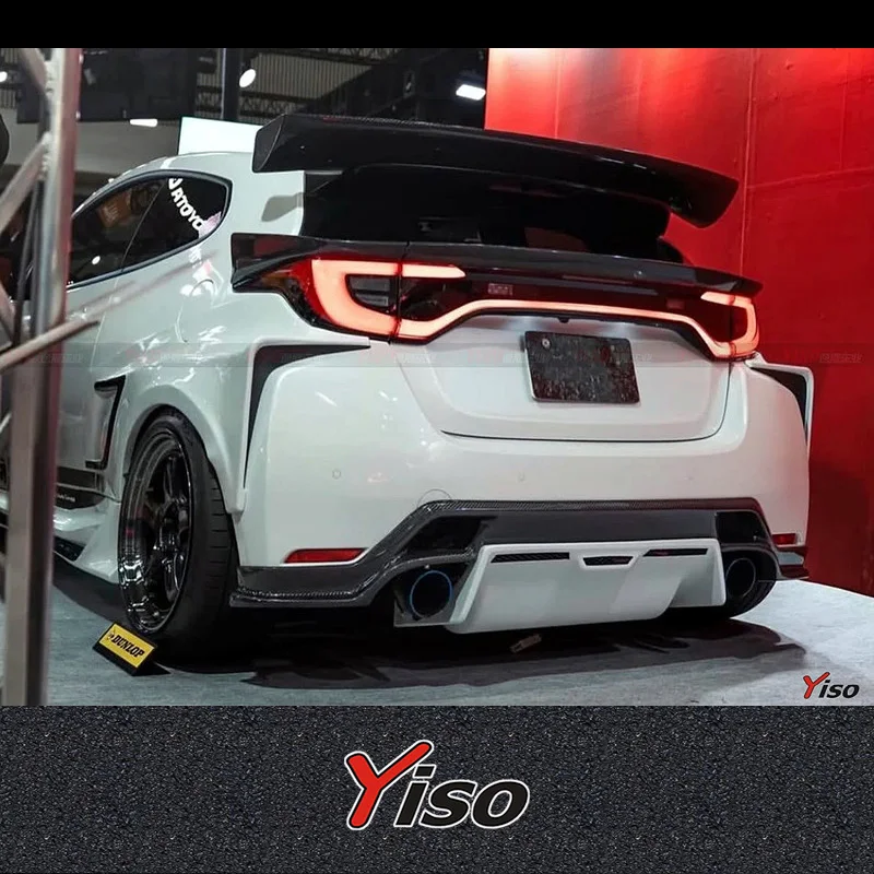 Geeignet für YARIS GR YARIS MXPA12 GARAGE VARY Carbonfaser-Hecklippe Heckspoiler Aerodynamik-Kit Heckspoiler