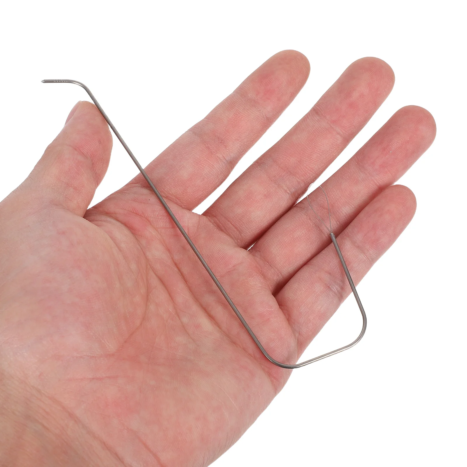 

4Pcs Curved Beading Needles Set Easy Handling Comfortable Grip for DIY Jewelry Making Supplies Beading Needle Metal Bead Needles