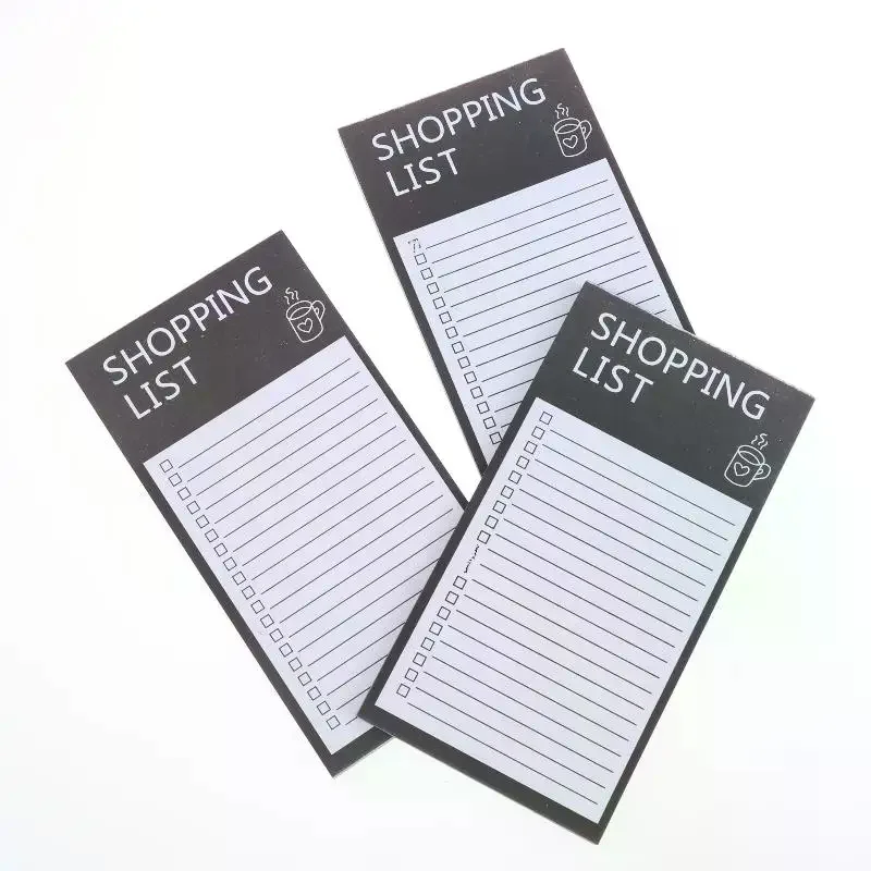 1/2/3pc Magnetic Memo Pad Fridge Message Board Tearable Notepad Memo Planner Shopping List For Home Office School