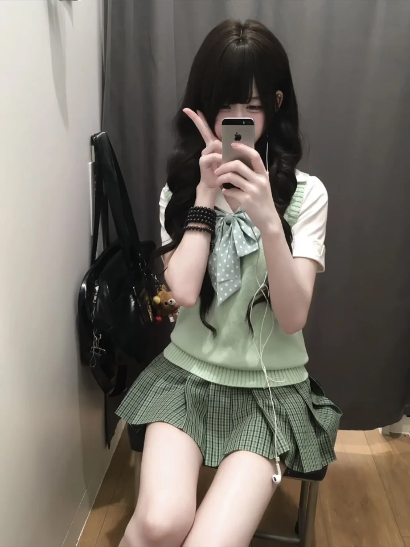 

Оригинальный японский вязаный свитер JK, пуловер с V-образным вырезом, базовый однотонный жилет для студентов, качественная школьная одежда