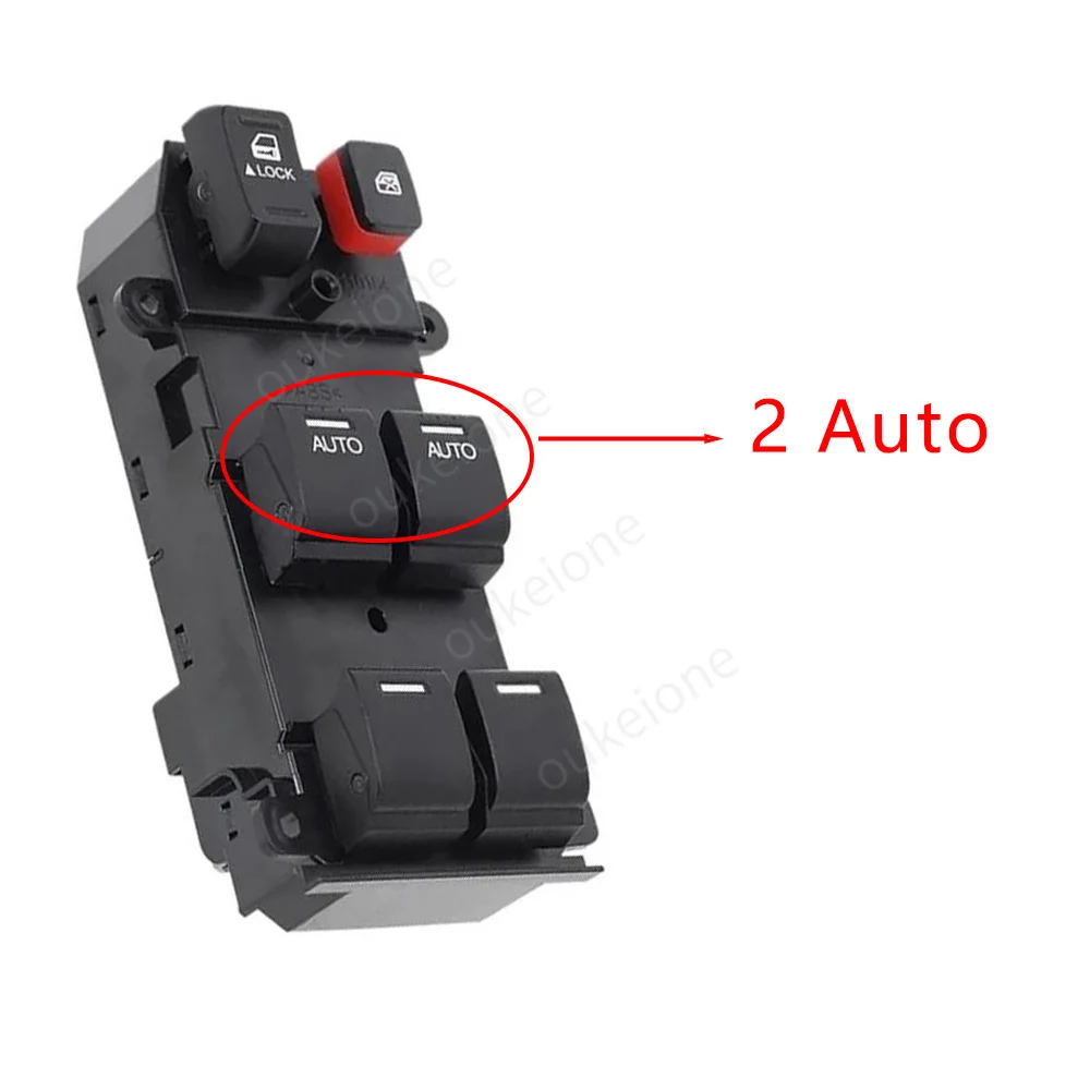 Car Accessories 35750-TM8-G11 Front  Electric Power Master Window Control Switch Regulator Button for Honda Insight 2010-2014